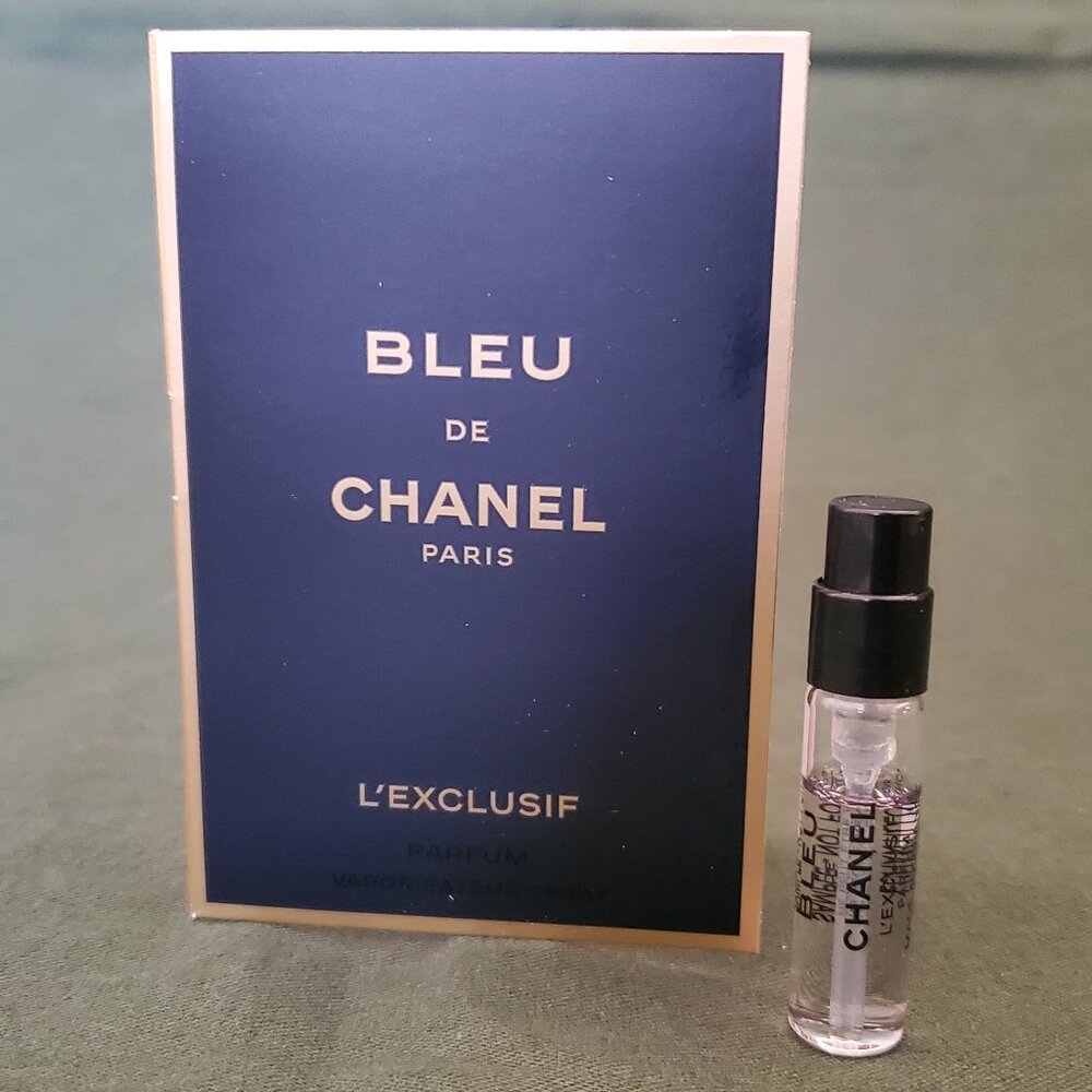 New Release Bleu de Chanel Paris L'exclusif Parfum Fragrance Travel Tester New